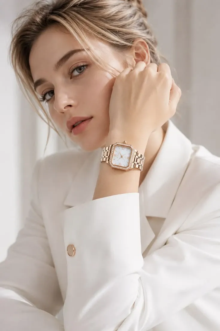Elegant Rose Gold Timepiece for Modern Women image thumbnail 2
