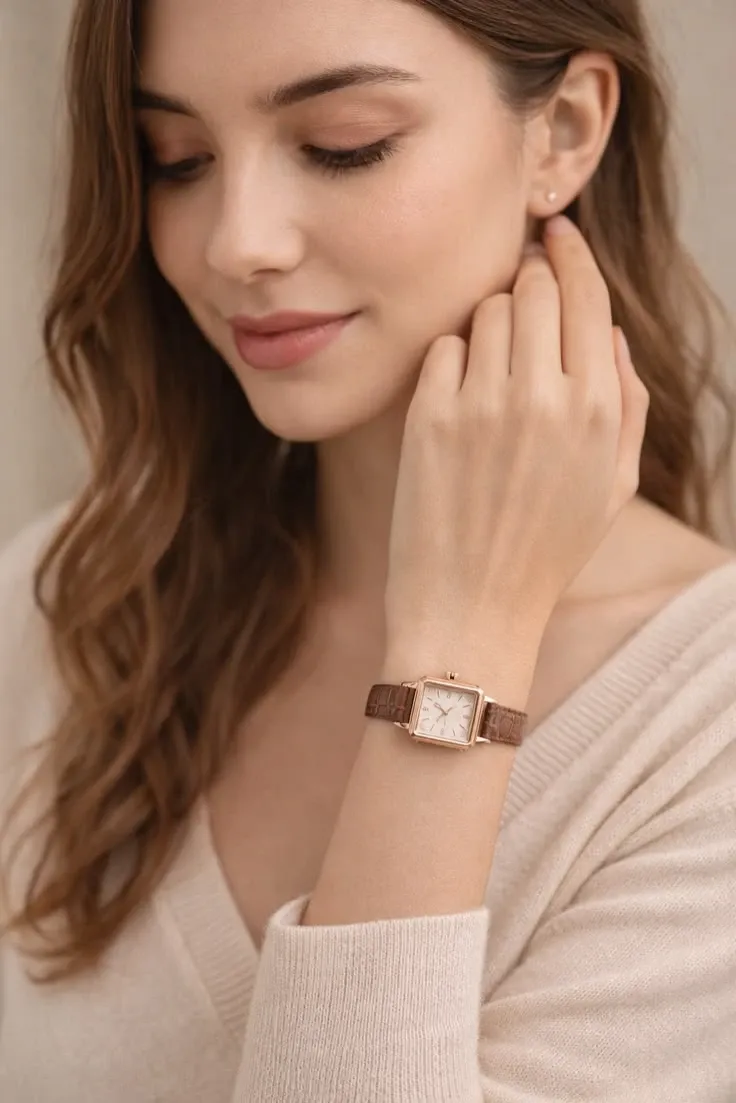 elegant-rose-gold-square-watch-delicate-everyday-luxury