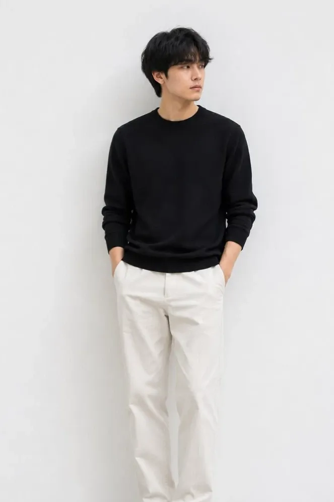 Knit Johnny Collar Polo Shirt image thumbnail 5
