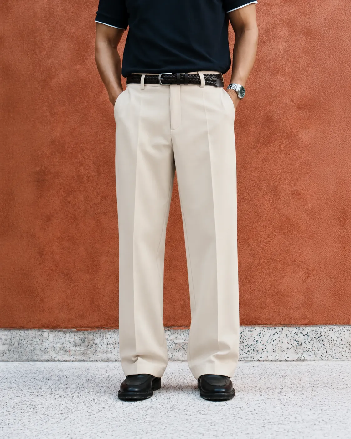 Modern Pleated Trousers image 5