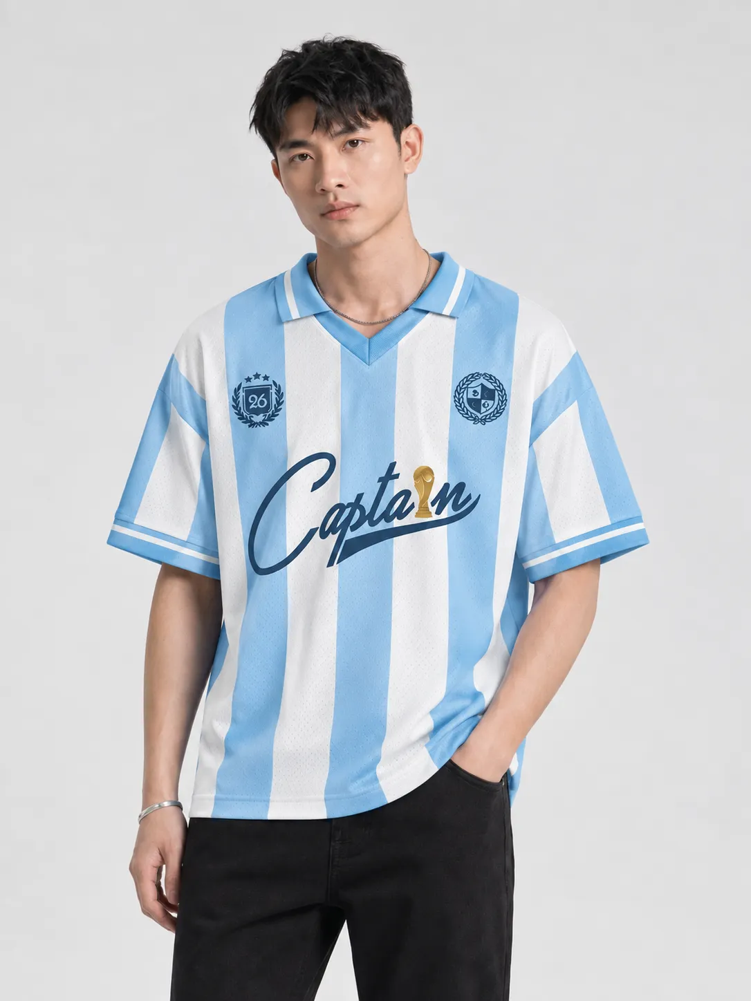 Argentina Retro Oversized Tee image 3