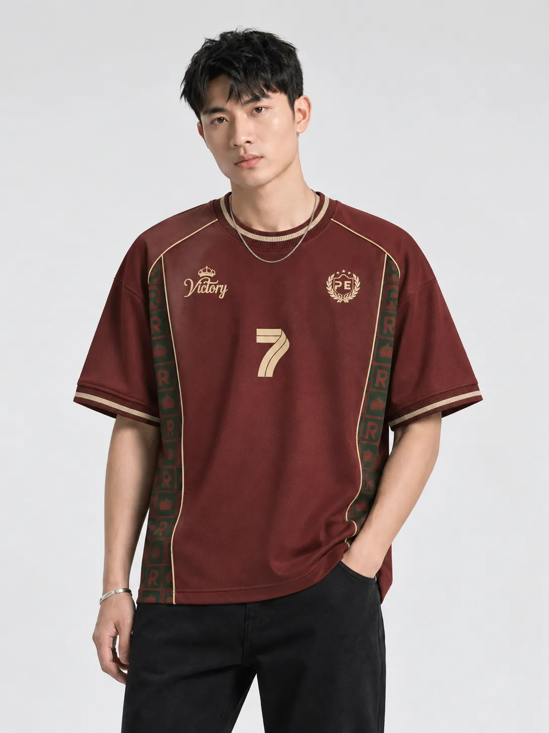 Portugal Retro Oversized Tee image 3